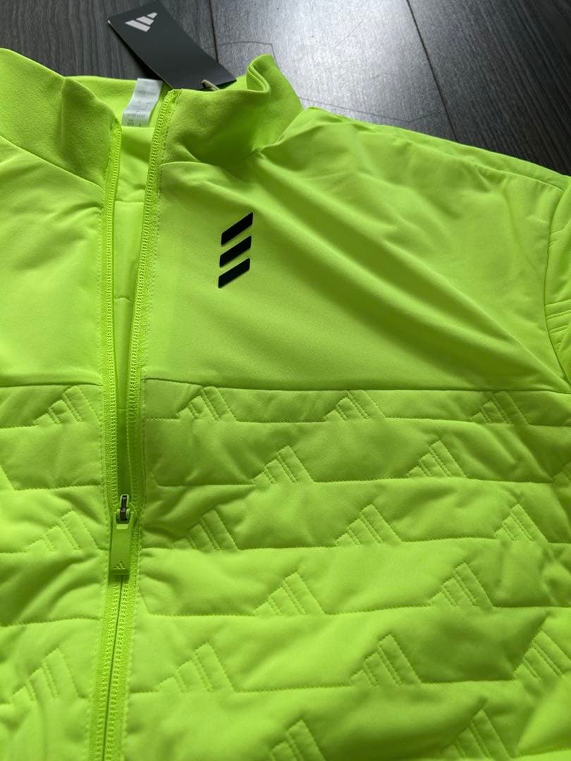 新品 アディダス adidas ゴルフジャケット 中綿保温 防風 L