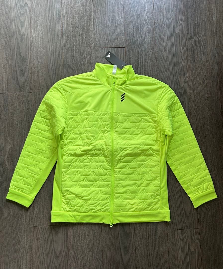 新品 アディダス adidas ゴルフジャケット 中綿保温 防風 L
