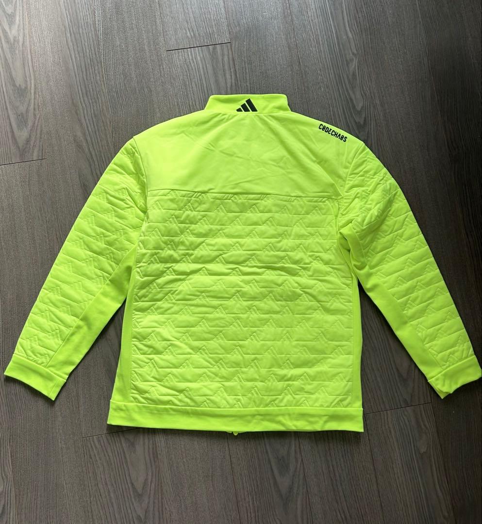 新品 アディダス adidas ゴルフジャケット 中綿保温 防風 L