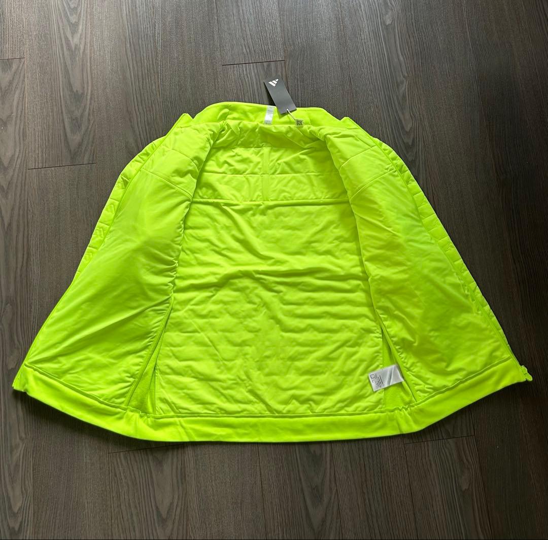 新品 アディダス adidas ゴルフジャケット 中綿保温 防風 L