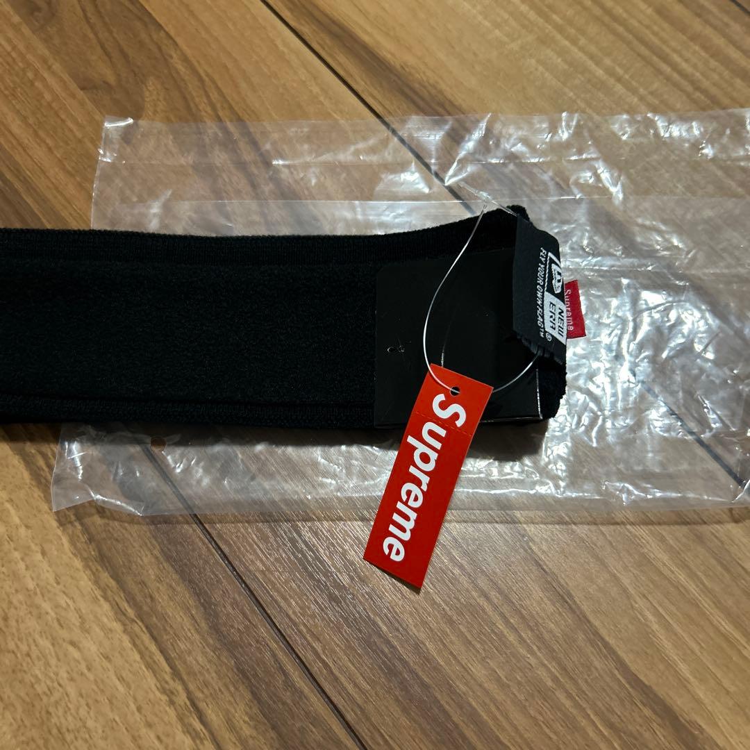 Supreme ブラック ヘアバンド