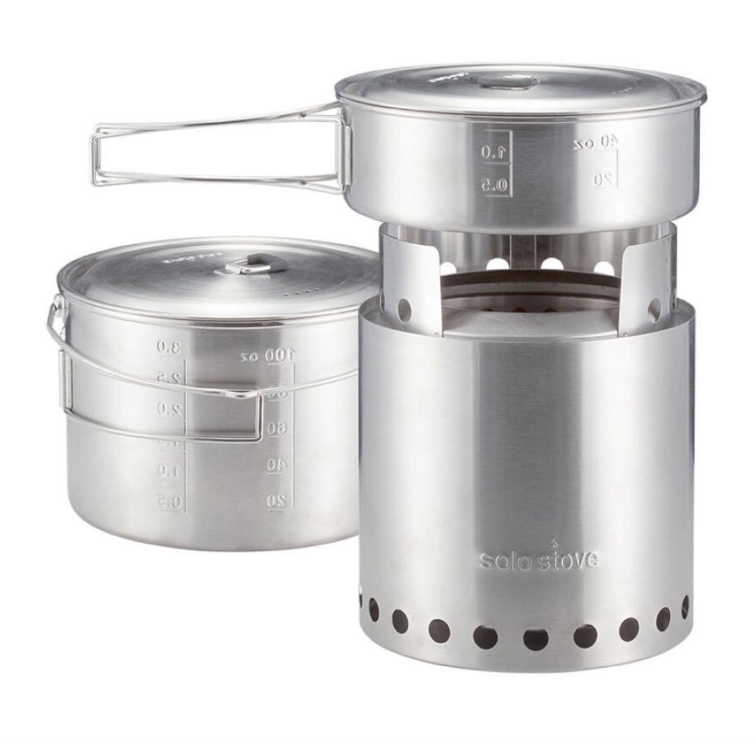 SOLO STOVE ソロストーブ キャンプファイヤー＋2ポットセット