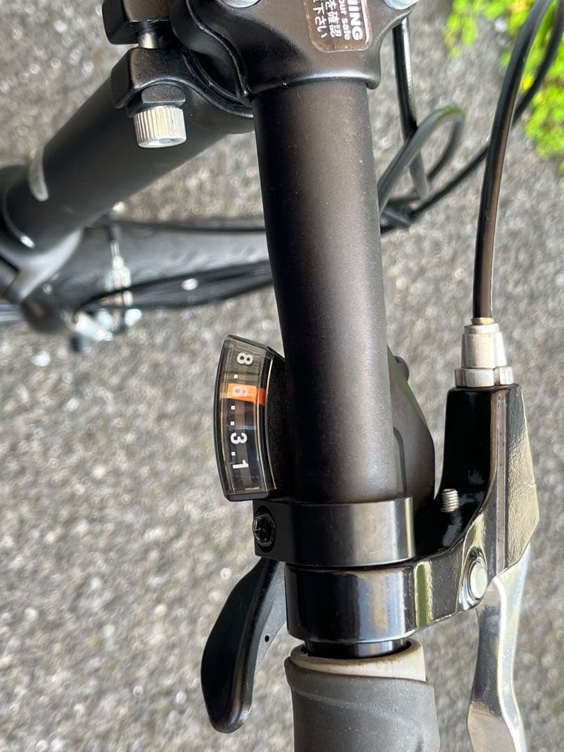 ８段　折り畳み自転車　サイクルベースあさひ　ALVLAYS-F アルミフレーム