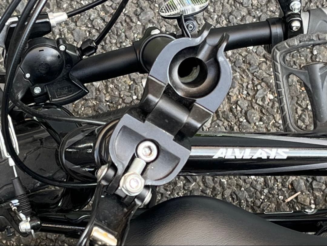 ８段　折り畳み自転車　サイクルベースあさひ　ALVLAYS-F アルミフレーム