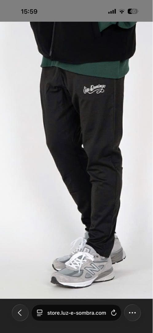 ルースイソンブラ DOMINGO LINING ANKLE CUT PANTS