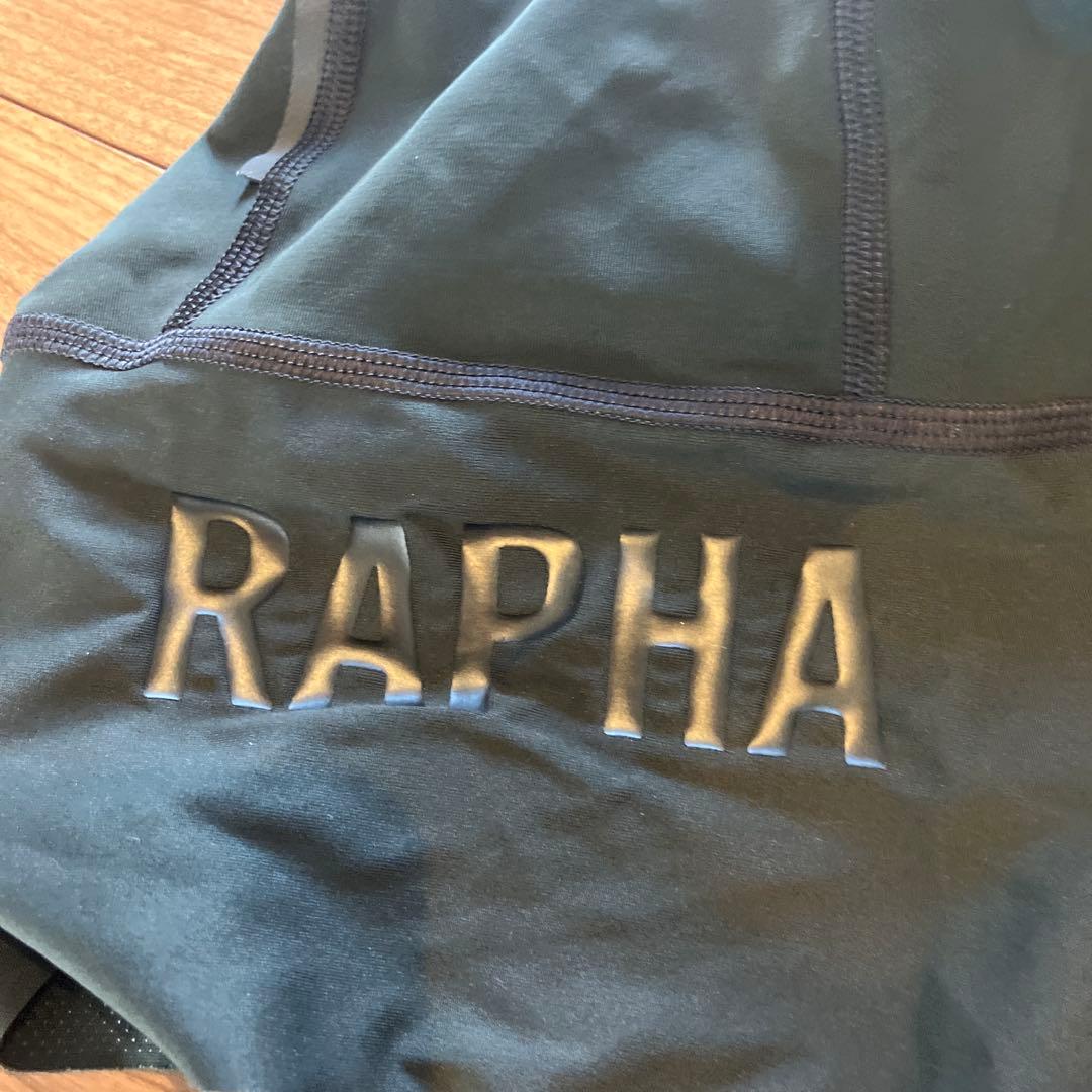 RAPHA ラファ　プロチームビブショーツ グリーン　メンズSサイズ