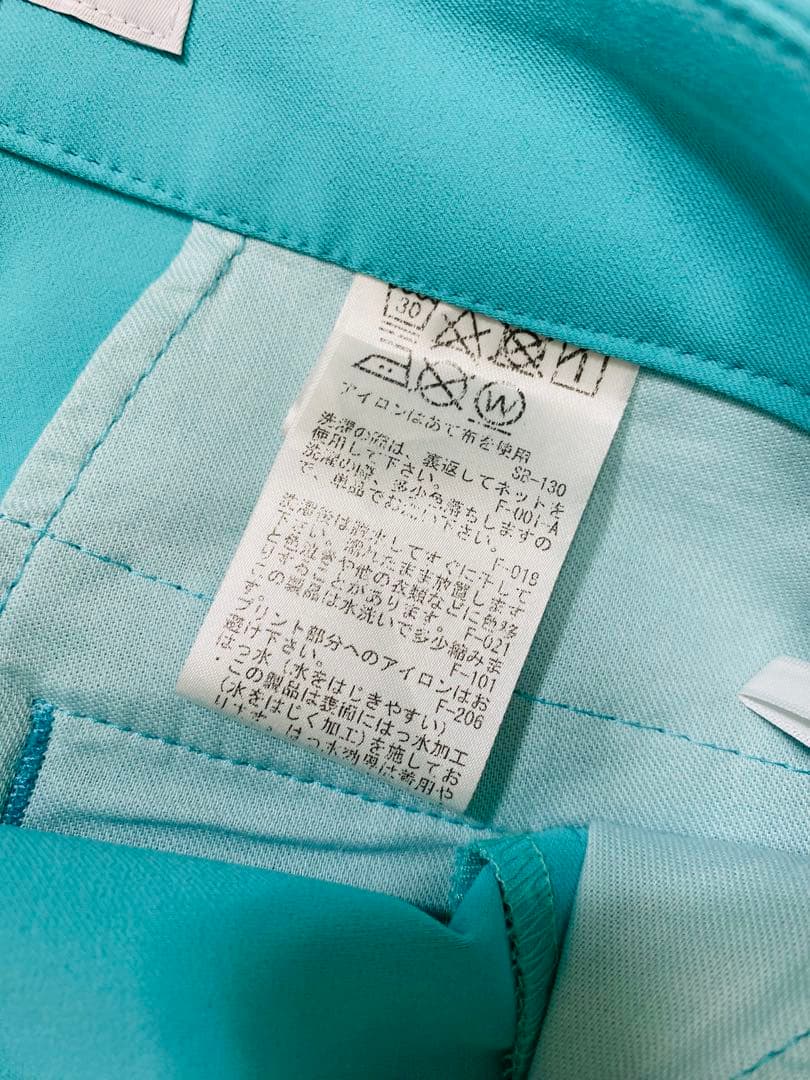 【極美品】JUN&ROPE ティファニーブルー ミニスカート