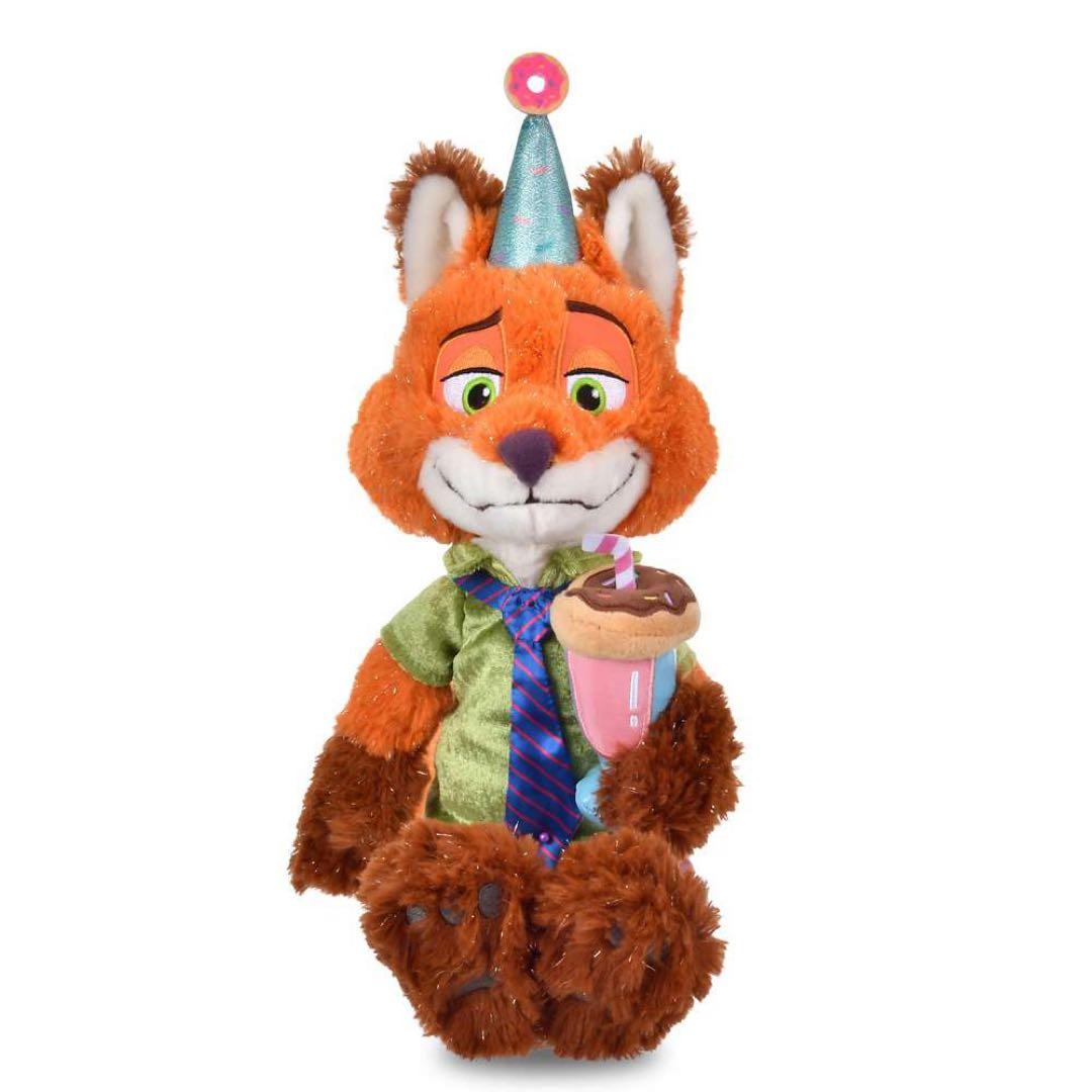 ズートピア ディズニーストア ジュディ ニック ぬいぐるみ 10周年