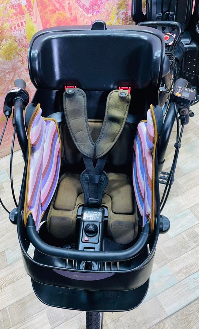 K2101 むん電動自転車パナソニック子供乗せ 20インチ 8Ah