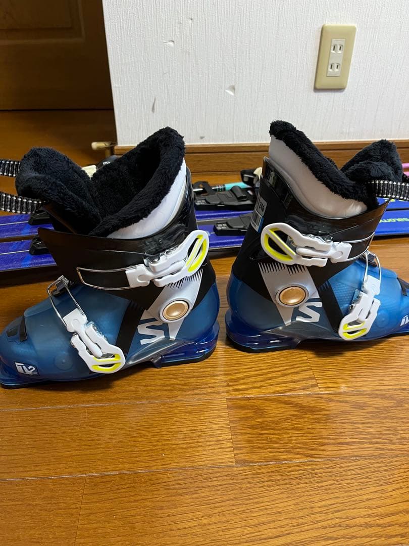 Salomon 板　ブーツ　ストック　スキーセット