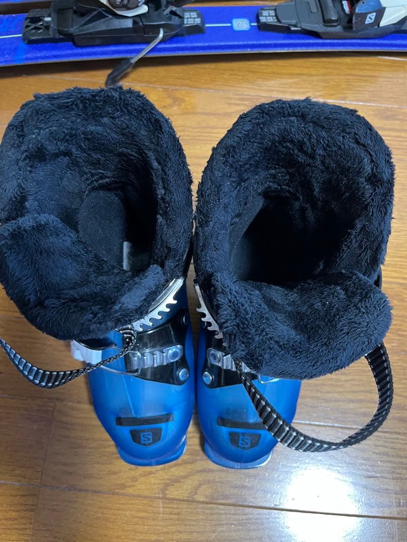 Salomon 板　ブーツ　ストック　スキーセット