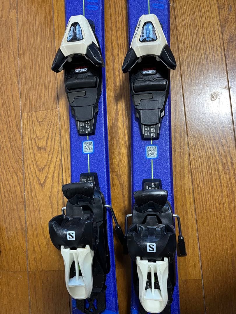 Salomon 板　ブーツ　ストック　スキーセット