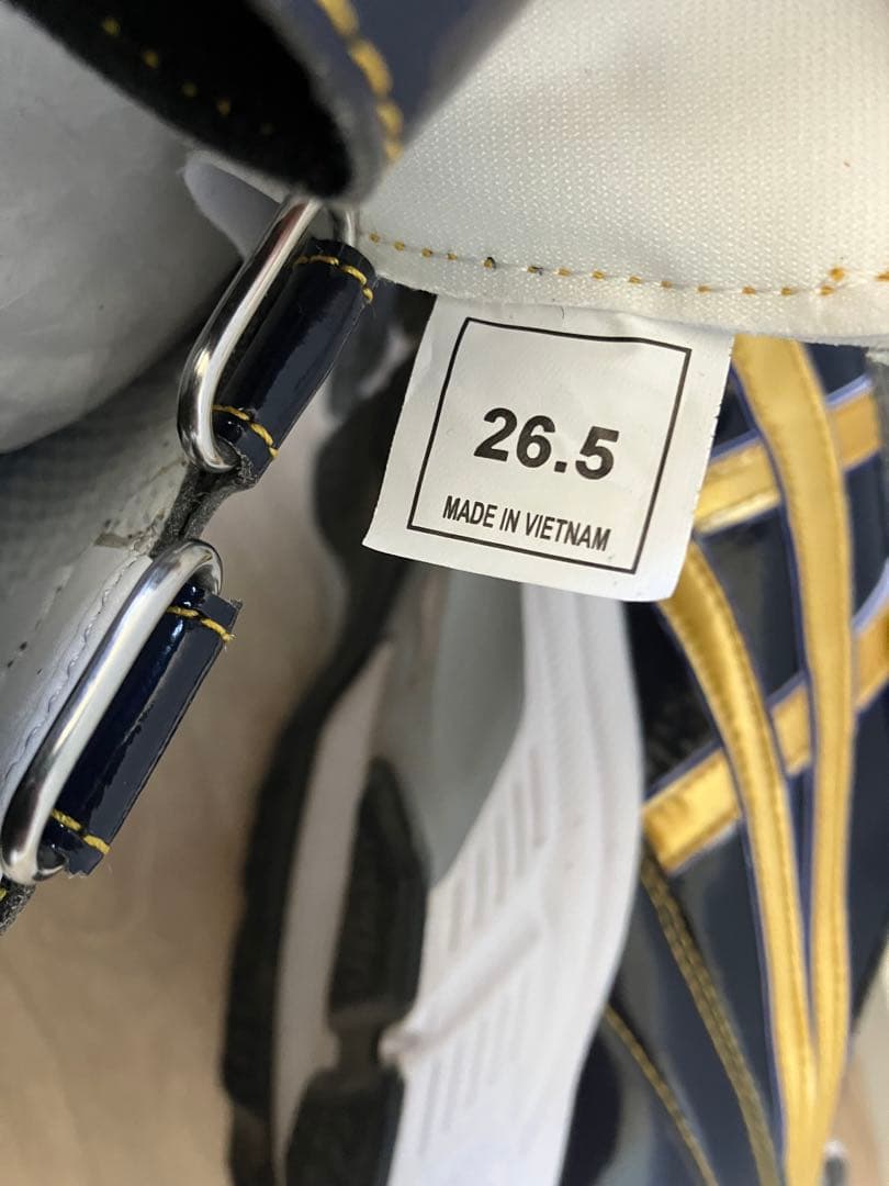 【新品未使用】ASICS 最高級フルオーダー トレーニングシューズ 26.5