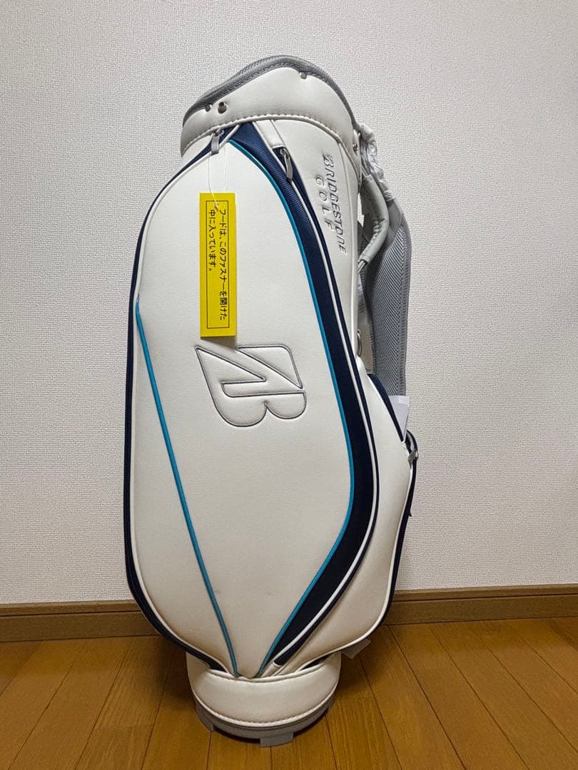 ブリヂストン ゴルフバッグ BG-100L ホワイト/ネイビー