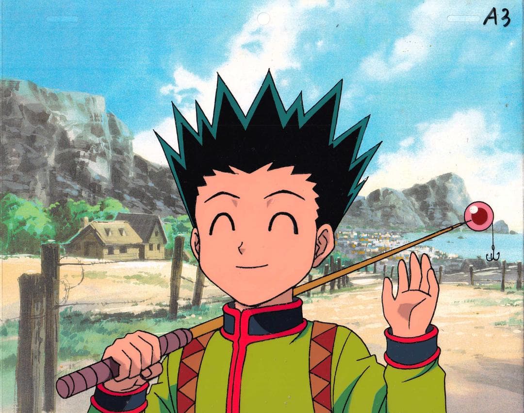HUNTER×HUNTER(ハンター×ハンター) セル画(ゴン)