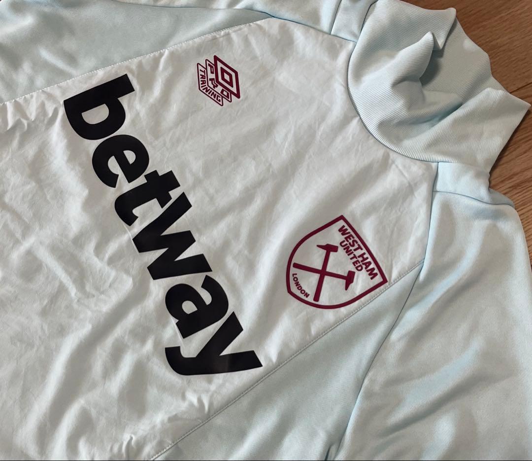 UMBRO ウエストハム　ドリルトップ　サッカー　ジャージ　新品