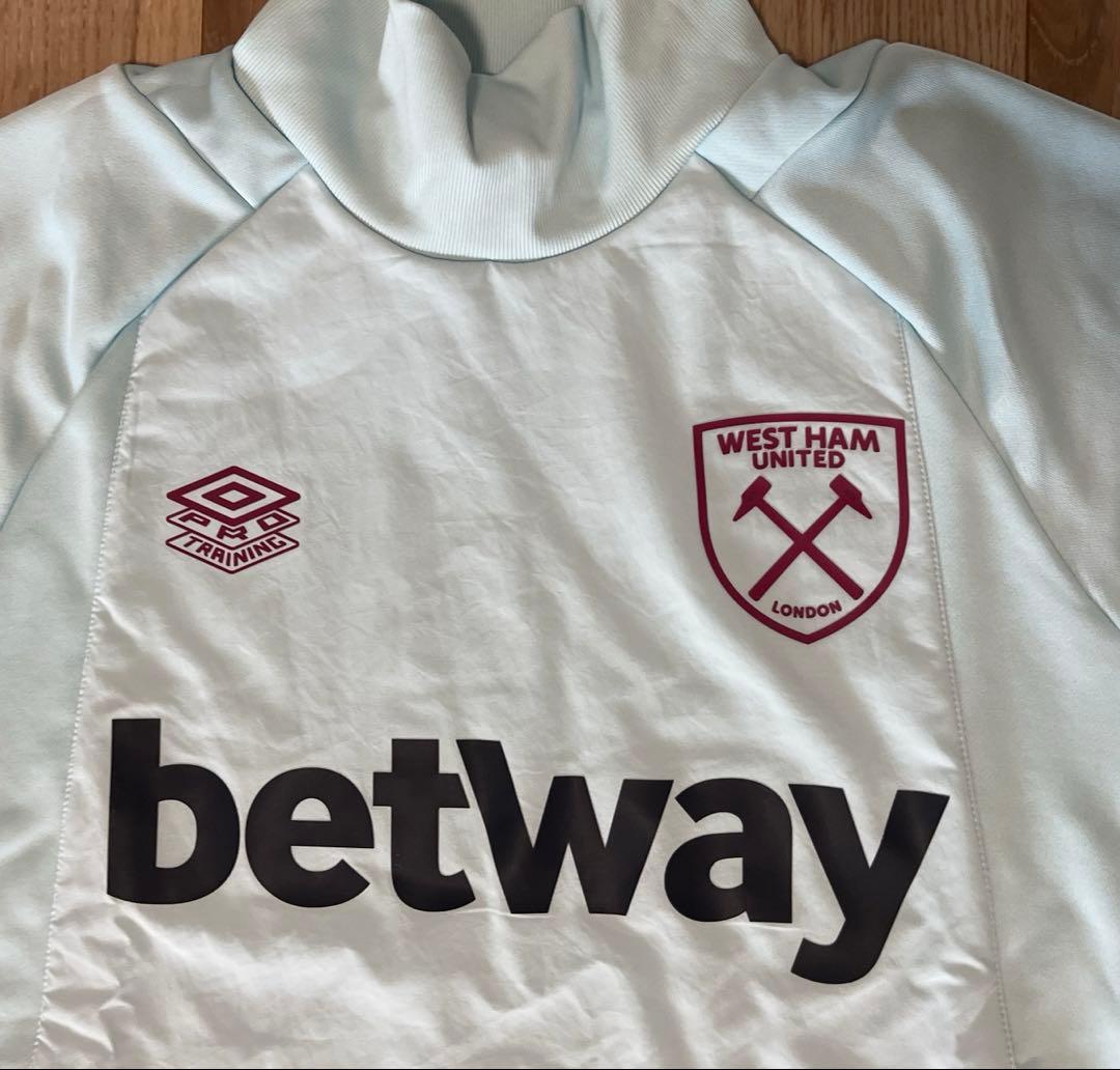 UMBRO ウエストハム　ドリルトップ　サッカー　ジャージ　新品