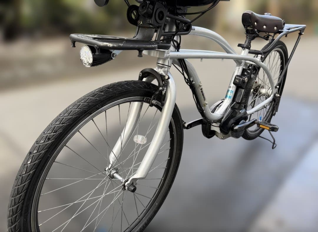 【湘南】パナソニック& BEAMS 電動アシスト自転車 シルバー