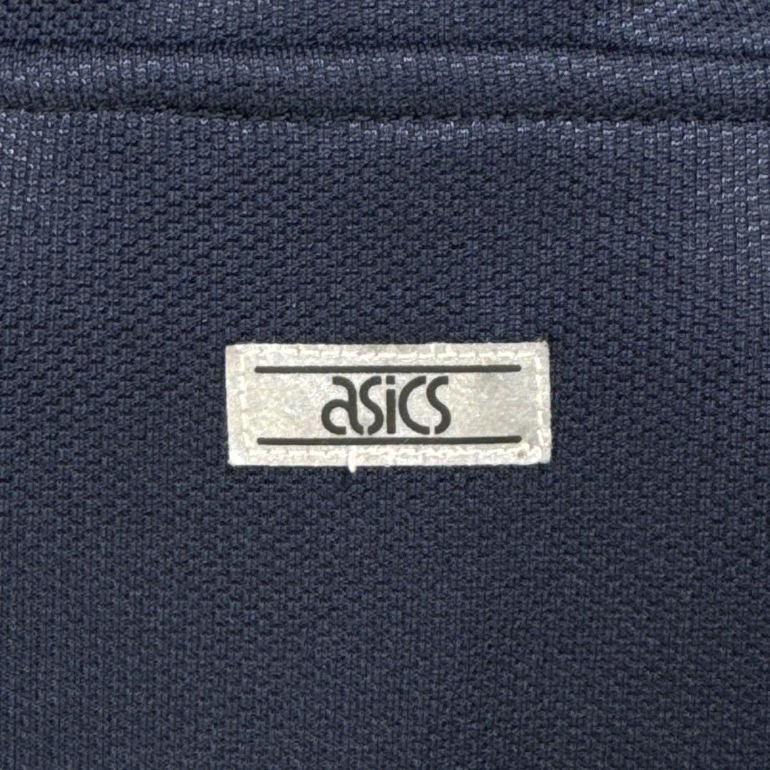 アシックス/トラックジャージセットアップ/ロゴ刺繍/フルジップ/ユニセックス
