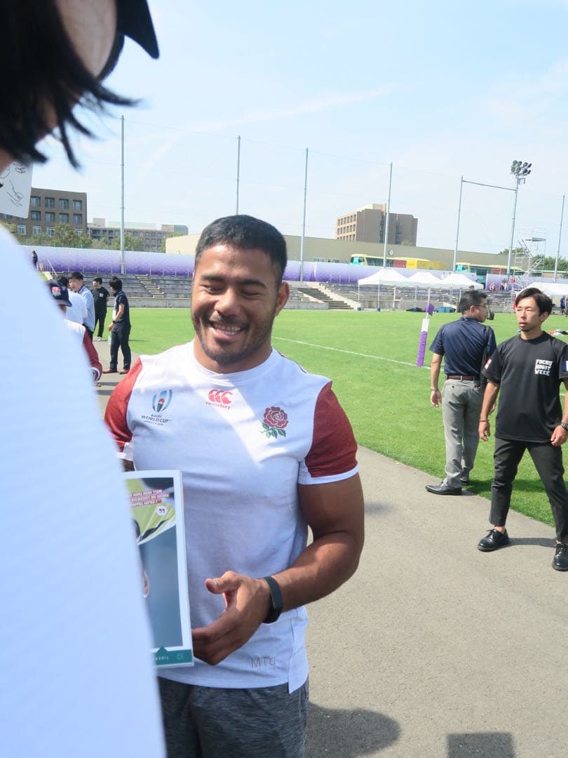 ラグビーイングランド代表サイン入りジャージ