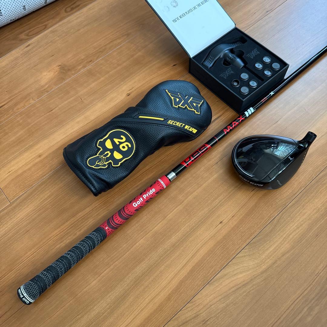 豪華PXG シークレットウェポン ミニドライバー KBS MAX HL 55