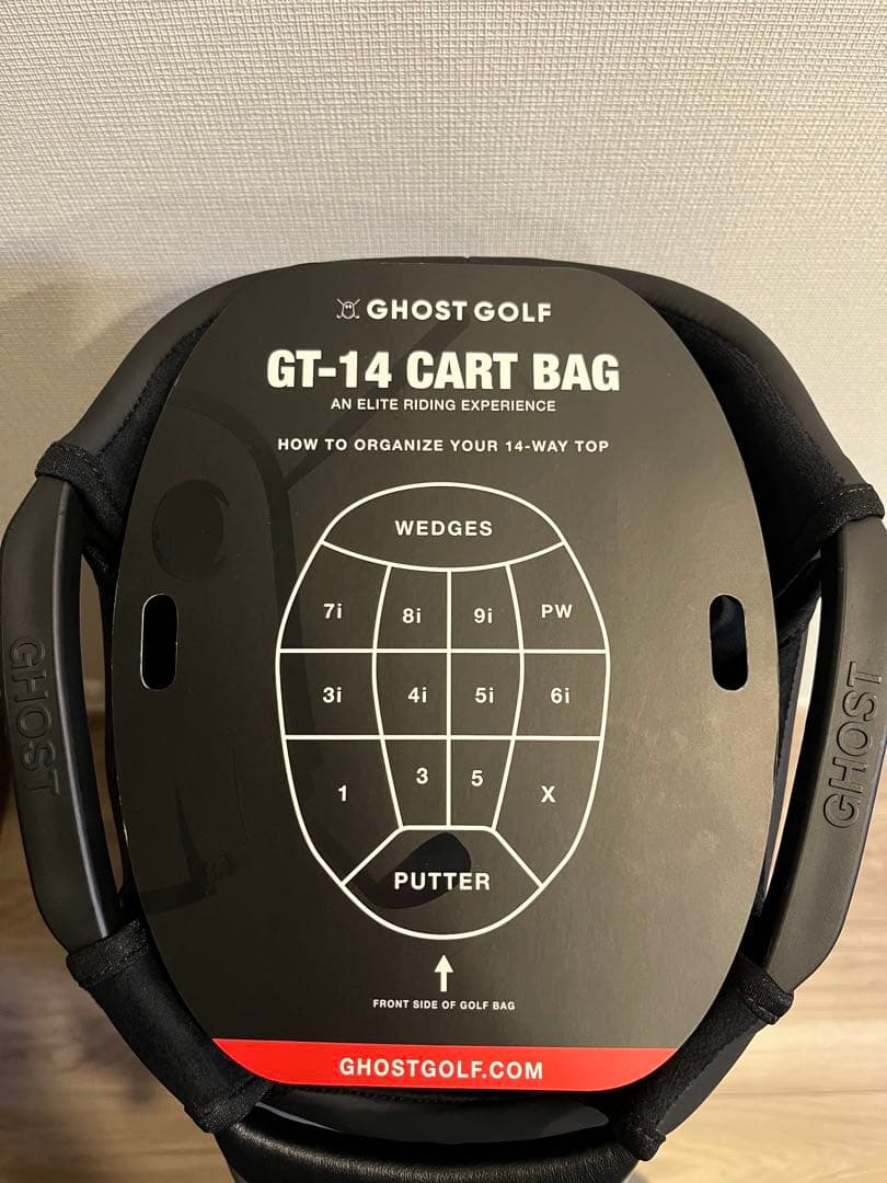 【超レア】GHOST GOLFキャディバッグ GT-14 MAVERICK