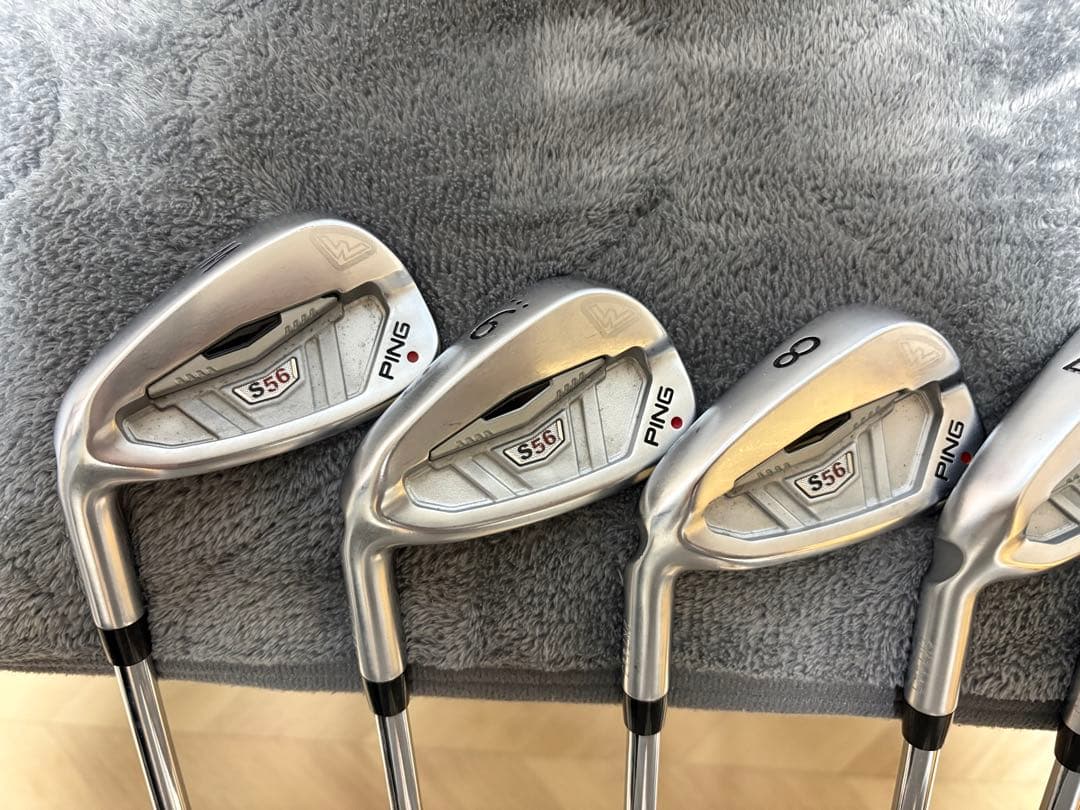 PING S56アイアン　レフティ　8本セット