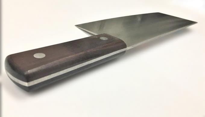 全鋼製高級中華包丁２２０ｍｍ　厚さ　２．５　ｍｍ