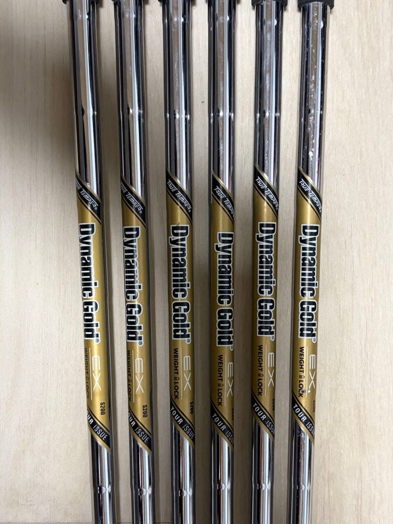 Dynamic Gold EX シャフト 6本セット S200フレックス