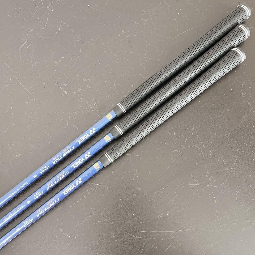 ヨネックス ジュニア ゴルフセット5本組 身長140-160cm J-150 赤