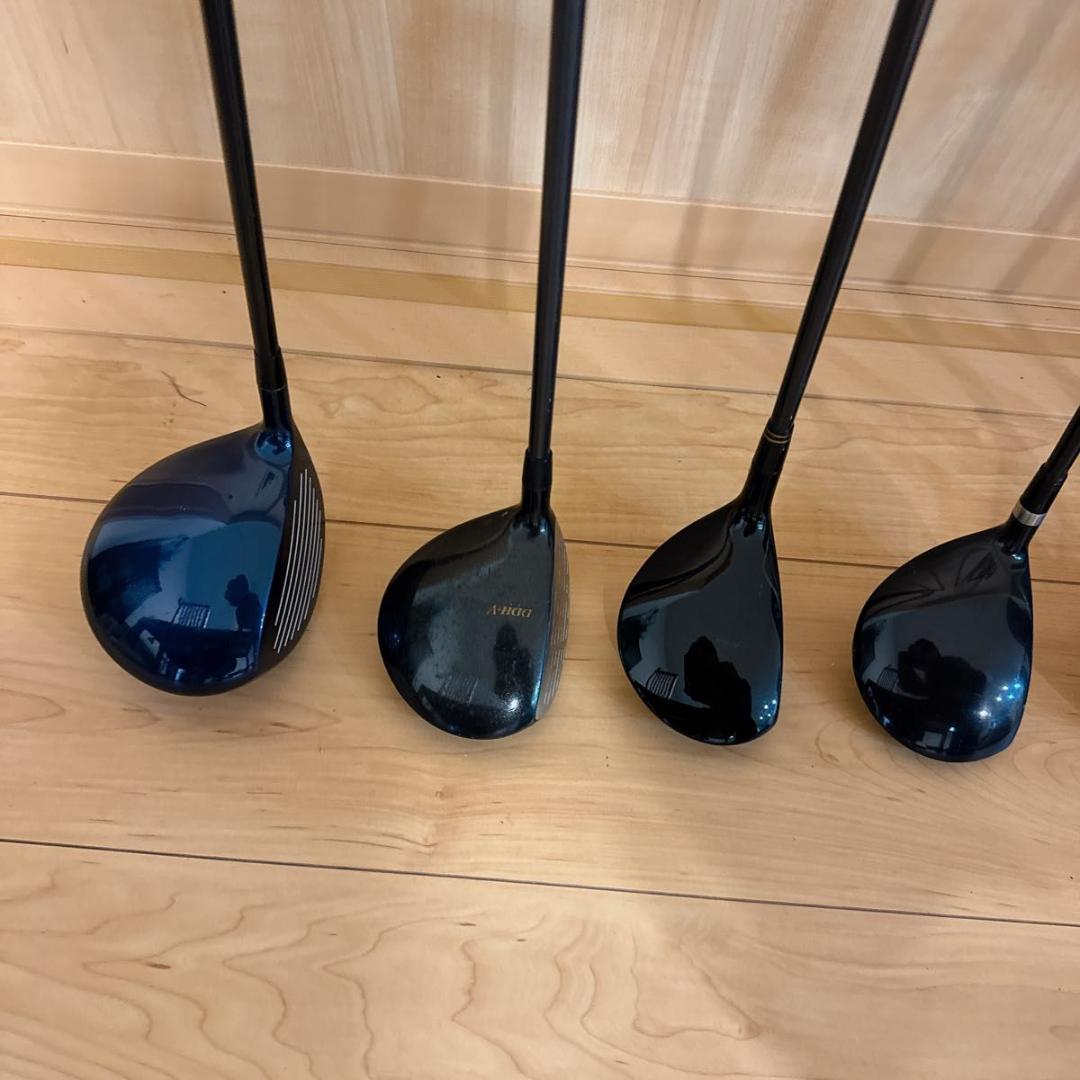 豪華15本メンズゴルフクラブフルセット ブリヂストン キャディバッグ付　初心者用