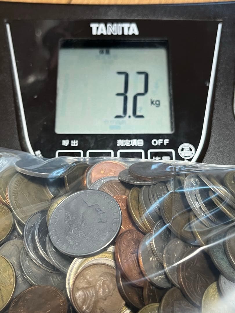外国　日本古銭まとめ　3.2kg
