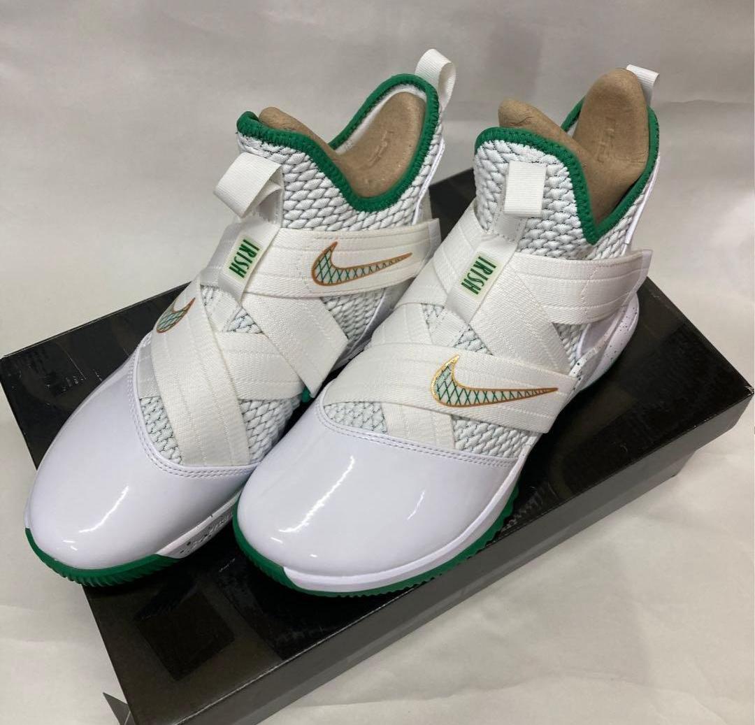 シューズ(男性用) Nike LeBron Soldier XII 12 Irish EP