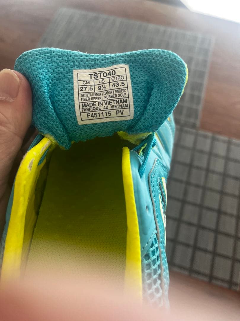 デスタッキ 6 K　ターコイズブルー×ホワイト　【asics|アシックス】