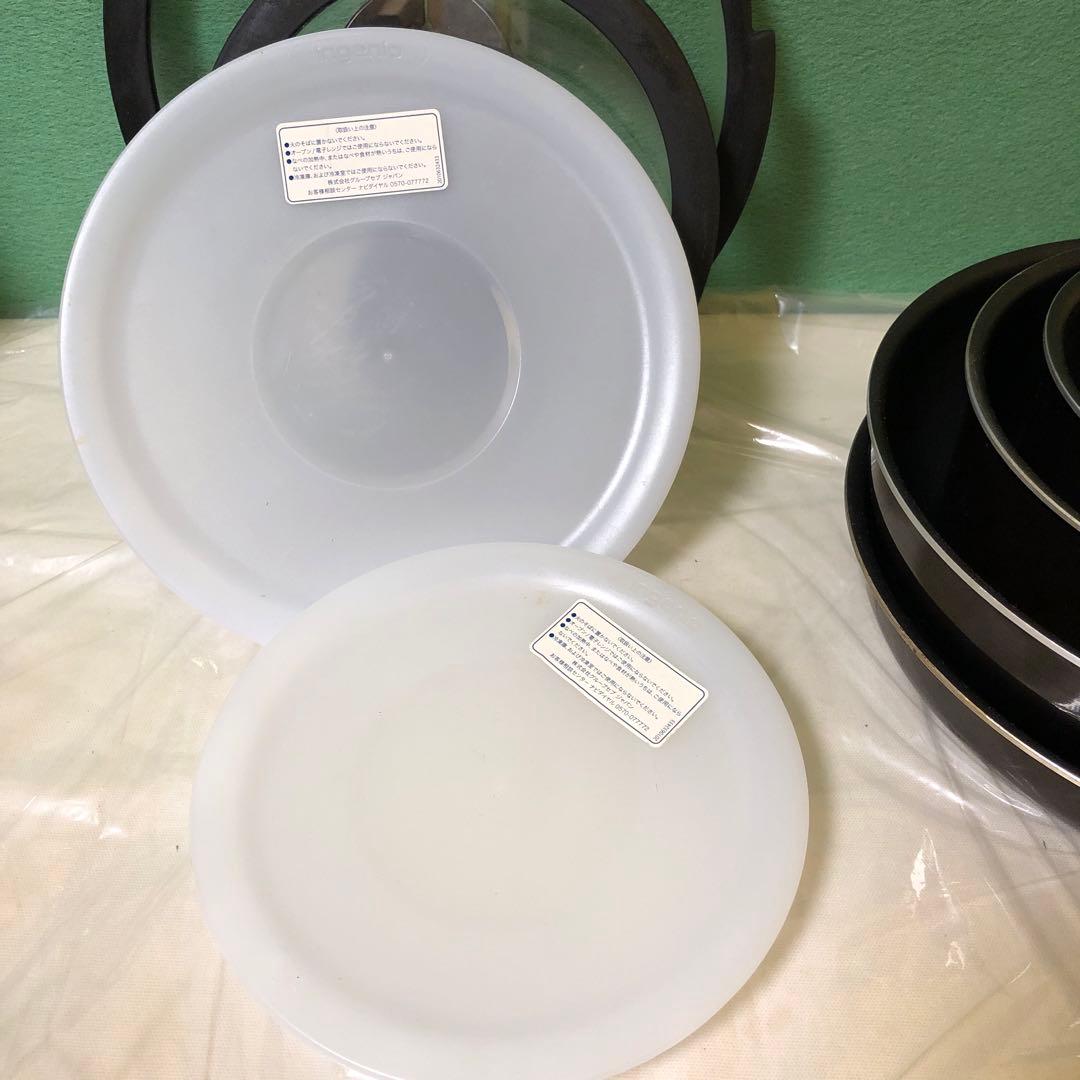 と22● T-fal フライパン、鍋　11点セット