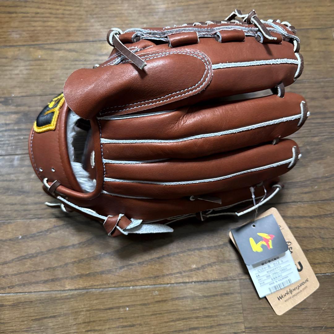 新品未使用 ワールドペガサス 硬式 投手用 グローブ 左投げ