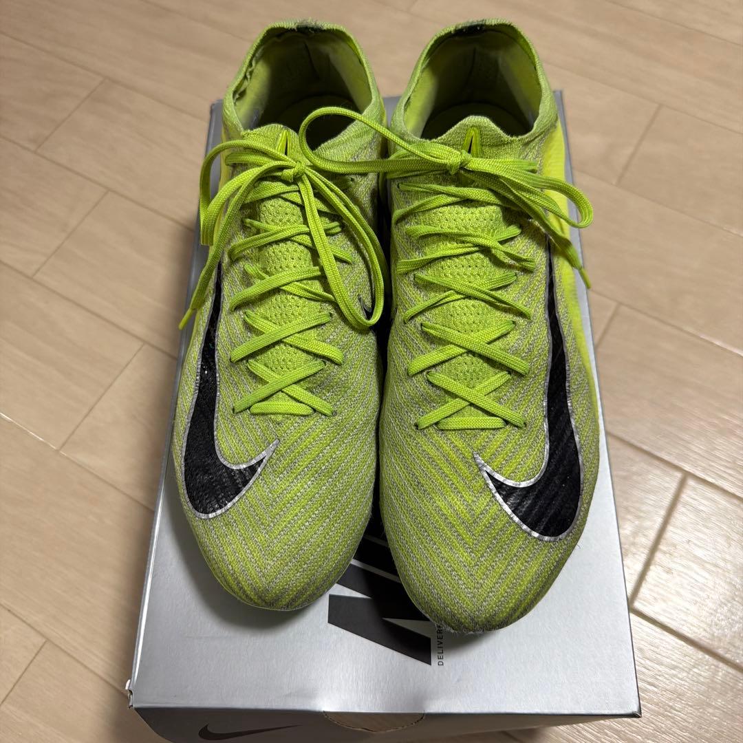 Nike Zoom サッカーシューズ 蛍光イエローＡＧエリート