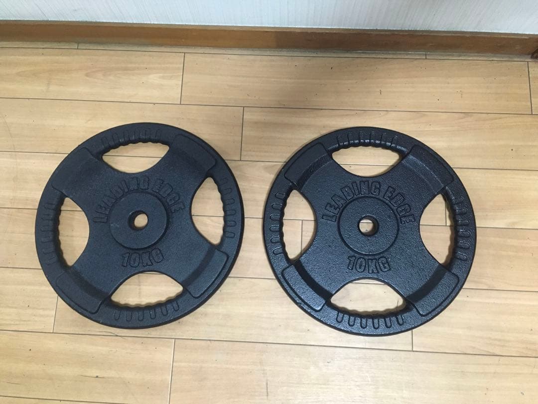 LEADING EDGEリーディングエッジ プレート10Kg×2枚穴径29ｍｍ