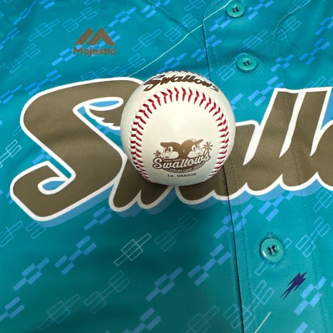 東京ヤクルトスワローズ 青柳晃洋選手　直筆サインボール2026沖縄キャンプ限定球