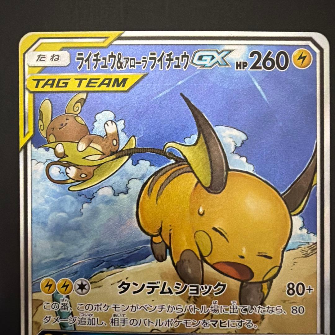 ライチュウ＆アローラライチュウgx sa