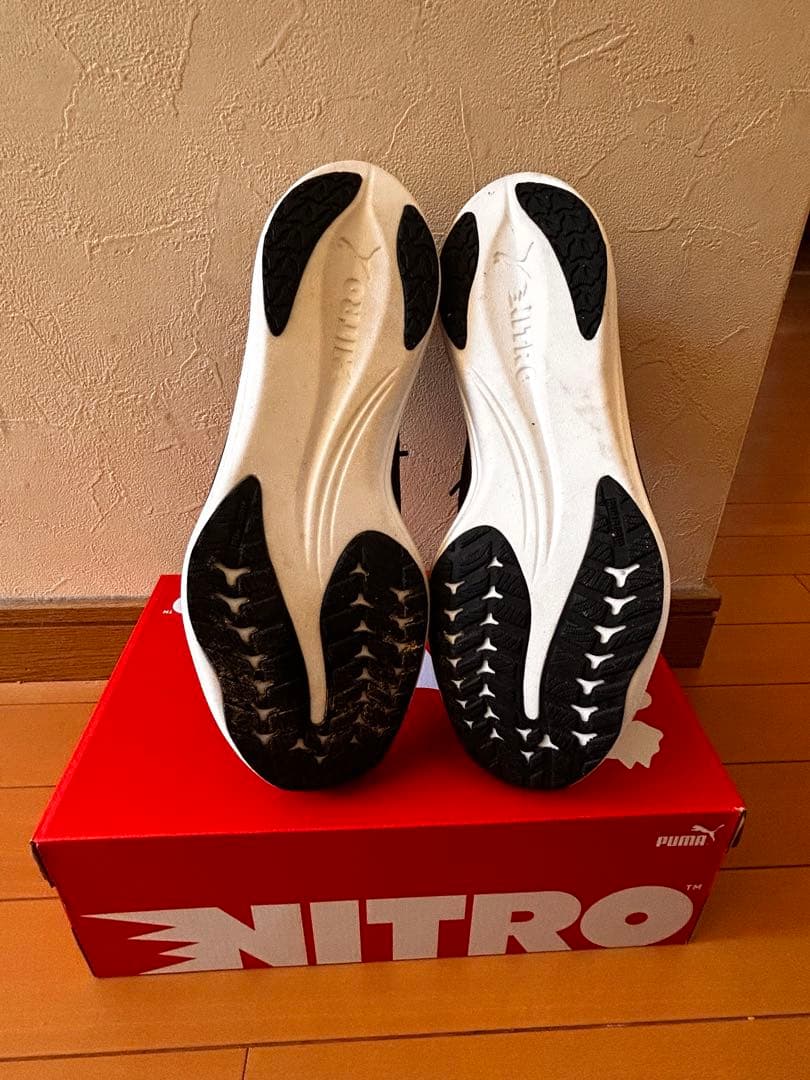 PUMA プロピオニトロ 27.5cm ほぼ未使用 走行50m