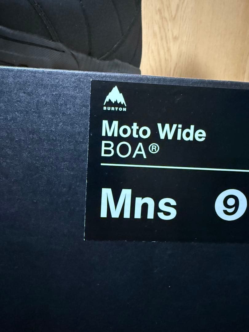 [1回着用美品] スノボブーツ BURTON MOTO BOA 27cm 箱付