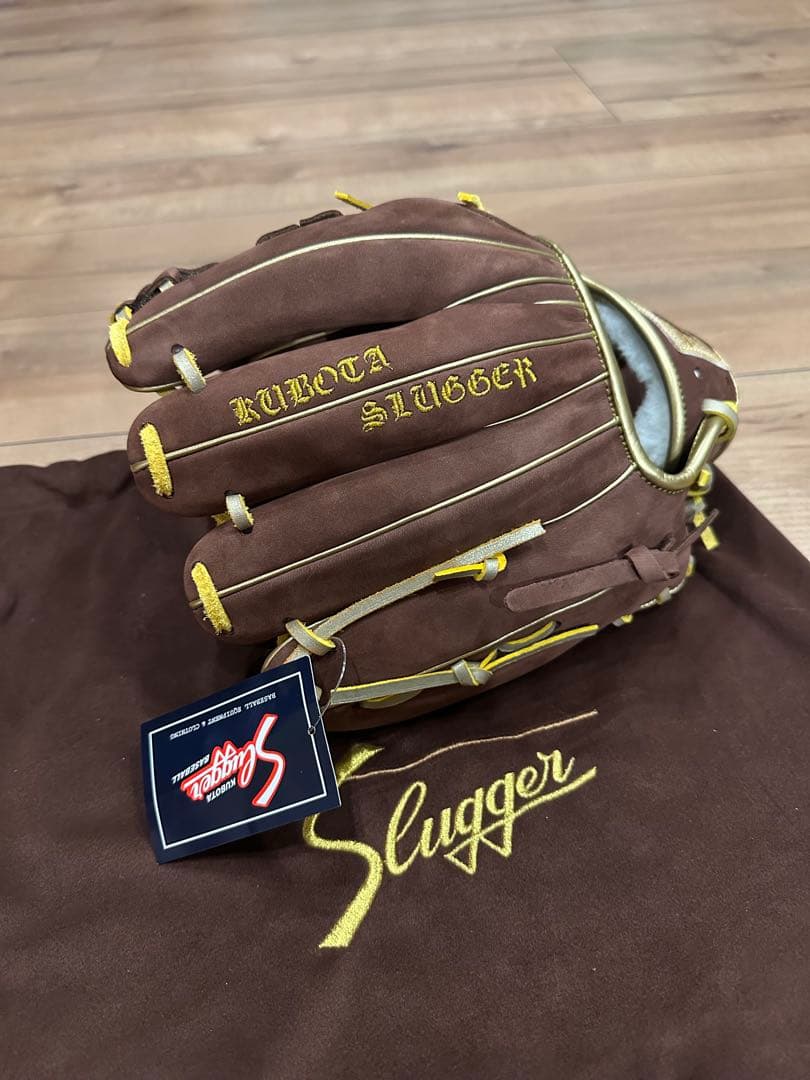 新品　久保田スラッガー　軟式グローブ　スウェード