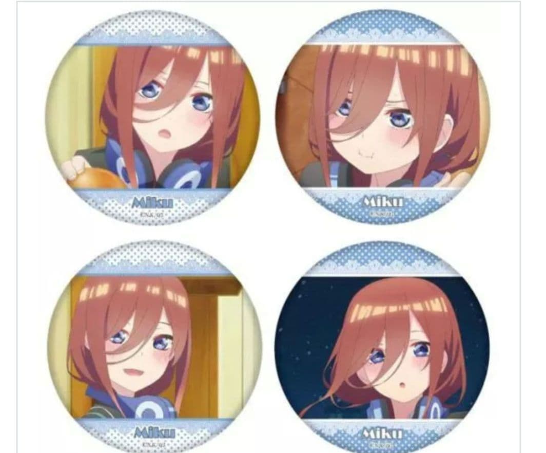 五等分の花嫁 缶バッジセット