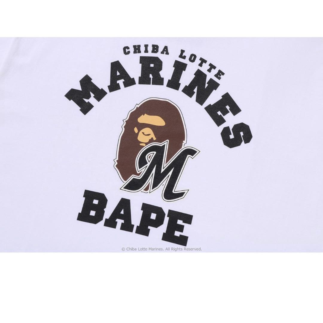 A BATHING APE 千葉ロッテ　コラボTシャツ