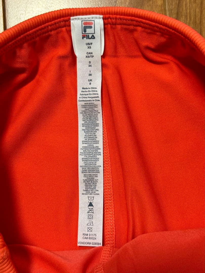フィラ　テニスウェア　セットアップ