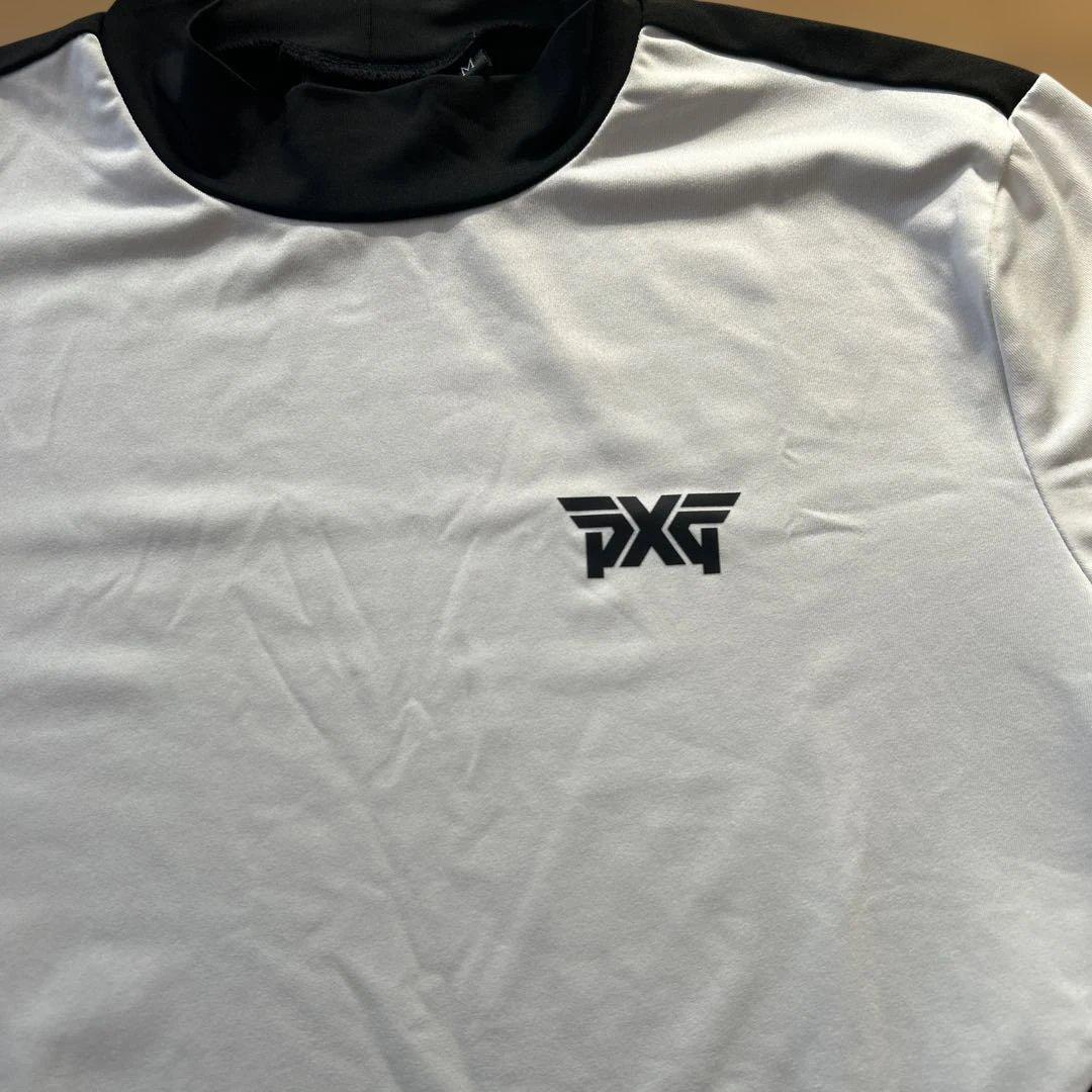 試着のみPXG モックネック 半袖シャツ ゴルフ M
