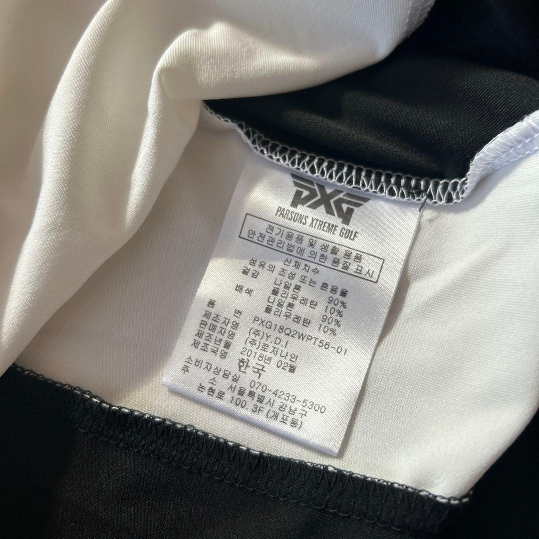 試着のみPXG モックネック 半袖シャツ ゴルフ M