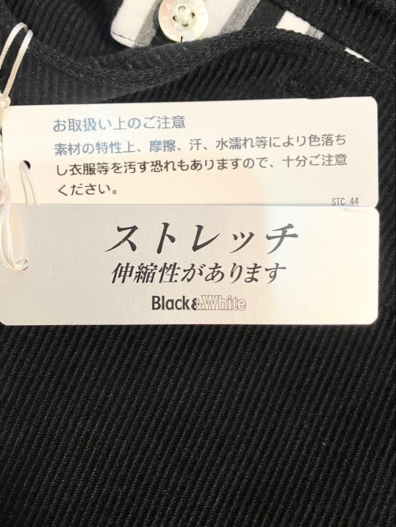 0167 Black＆Whiteブラックアンドホワイト　ゴルフウェア ワンピース