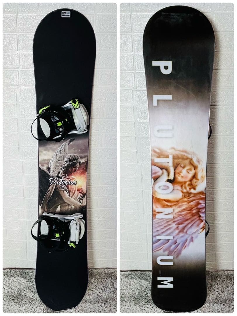 PLUTONIUM プルトニウム SENSE 154cm スノーボード セット